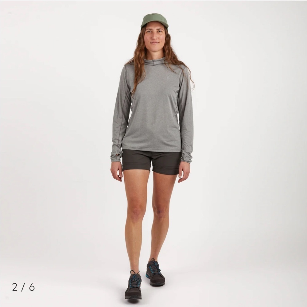 Fjallraven Abisko Stretch black Hiking Shorts 36 Athleisure coastal preppy